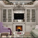 Дизайн интерьера гостиной комнаты - Студия дизайна Interior TREND