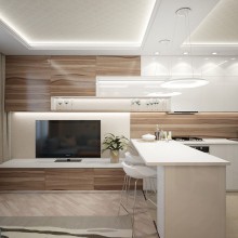 Дизайн проект трехкомнатной квартиры