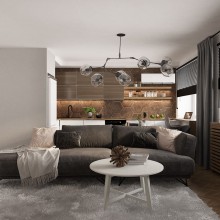 Дизайн интерьера квартиры в Москве