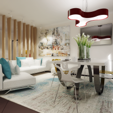 Дизайн проект квартиры-студии в Италии 