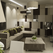 Дизайн-проект 2-х комнатной квартиры в Сочи