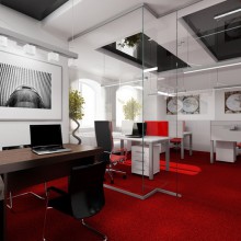 Дизайн-проект офиса трейдинговой компании