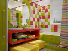 Ванная комната для детей .2 этаж
